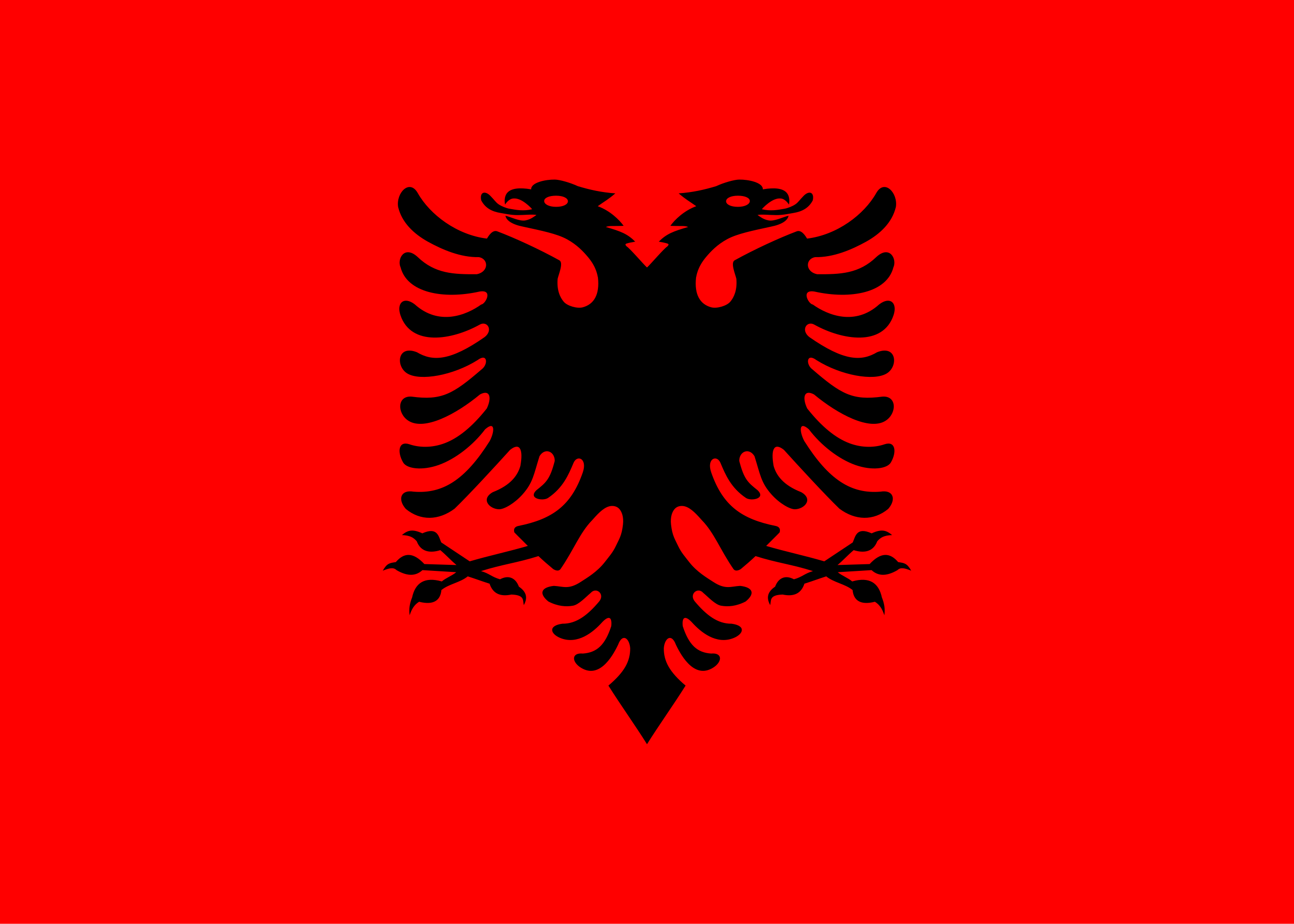 Albanian Flag